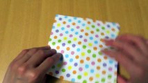 使える折り紙鯉のぼりの箸袋の折り方作り方　創作Chopsticks bag origami carp streamer