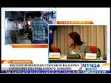 Maria Corina Machado  en el Parlamento Europeo 14 Abril 2014 - Tomado de NTN24
