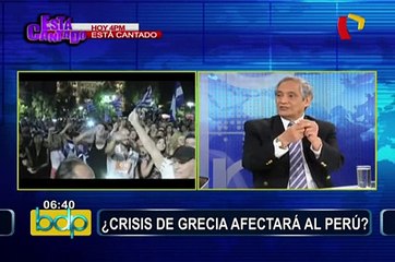 ¿Crisis de Grecia afectará al Perú? analista económico explica las causas y repercusiones