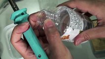 ペットボトルおもしろ実験 口部結晶化編 - PET Bottle Crystallization