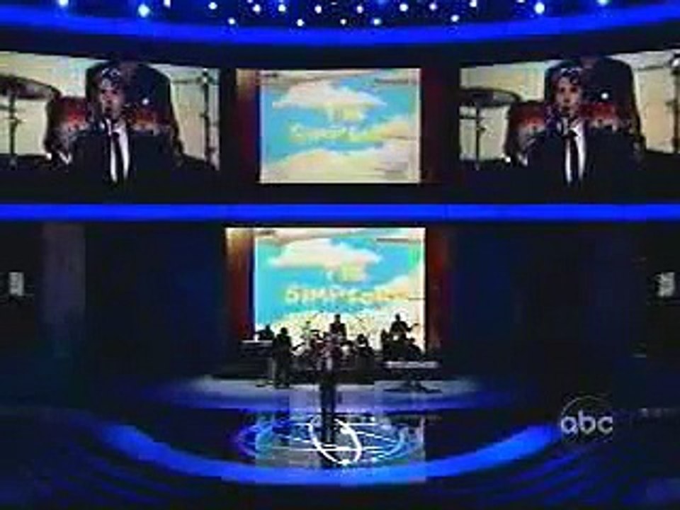 HD: Josh Groban: 60th Annual Emmy Awards TV Show Theme Songs by Josh Groban 2008 Emmys - TV Medley Performance Josh Groban: 60th Annual Emmy Awards - The Simpsons, Friends, Happy Days, South Park, SNL, Conan O'Brien, David Letterman, Mash, The Muppet Show