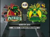 CPL 2015 - Match 11 - Guyana Amazon Warriors vs St Kitts and Nevis Patriots Highlights __CPL T20