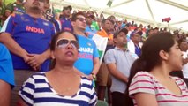 (Proud moment) INDIA vs PAKISTAN - Indian National Anthem at Adelaide oval, World cup 2015