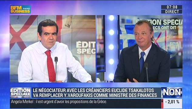 Edition Spéciale Grèce: Le non grec a-t-il impacté les marchés ?: Guillaume Dard et Patrick Coquidé - 07/07