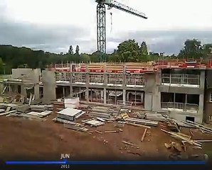 The Ruddock Performing Arts Centre - Construction Timelapse.