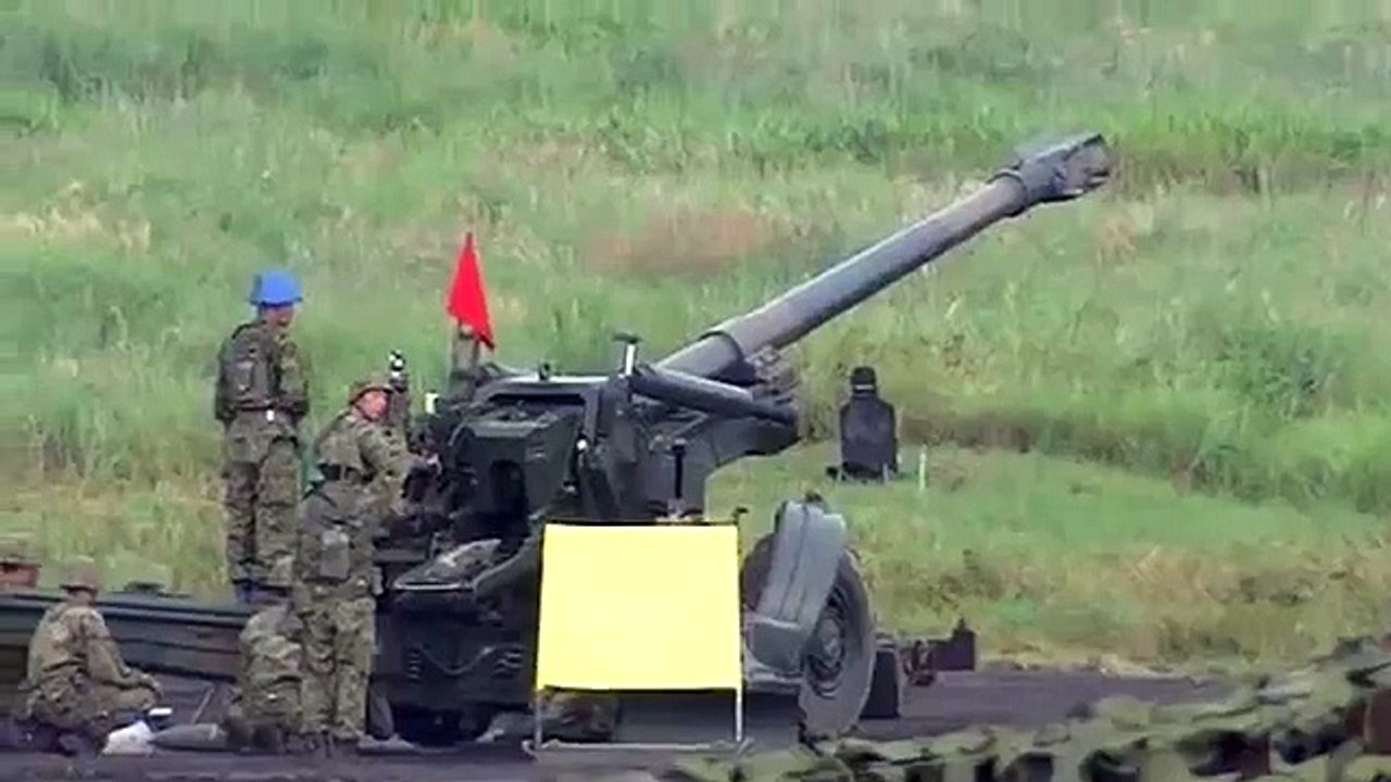 155mm howitzer FH70 - video Dailymotion