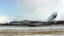 Strong Crosswind Landing - Antonov 124