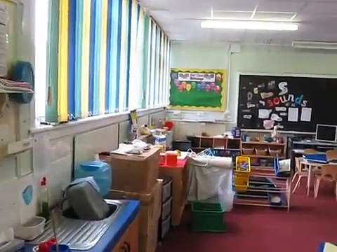 Irvine, Ayrshire, Scotland. John Galt Primary School, Inside And Out.