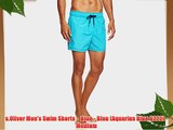 s.Oliver Men's Swim Shorts -  Blue - Blau (Aquarius Blue 6222) - Medium