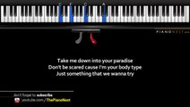 Demi Lovato - Cool for The Summer - Piano Karaoke / Sing Along / Cover with Lyrics / Backi