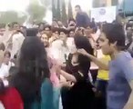 Girls & Boys dancing together in punjab university