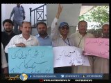 کے ٹو ٹائمز کے بیورو چیف کی گرفتاری کے خلاف صحافیوں کا احتجاج