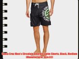 Santa Cruz Men's Circulate Boardie Swim Shorts Black Medium (Manufacturer Size:32)