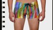 Bruno Banani Men's Swim Trunks -  Multicoloured - Mehrfarbig (multicolour stripes 486) - Small