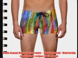 Bruno Banani Men's Swim Trunks -  Multicoloured - Mehrfarbig (multicolour stripes 486) - Small