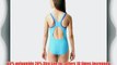 Speedo Girls Monogram Muscleback One Piece Swimsuit / Swimming Costume Blue (24 (5 years))
