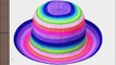 Wallaroo Girls Petite Nantucket UV Sun Hat - UPF50  Sun Protection - Rainbow Tones