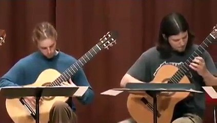 The EMU Guitar Ensemble Plays Brahms Hungarian Dance # 5