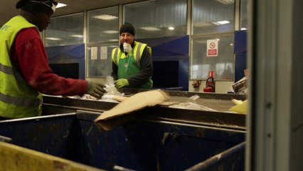 Recyclage des DIB : la chaîne de tri de Paprec IDF Nord