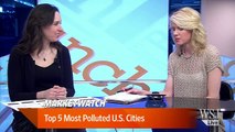 Top Five Most Polluted U.S. Cities