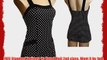 Beachcomber Ladies Shaped Swim Dress - Black - Size 14