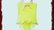 Pumpkin Patch Girl's Pineapple Punch Spot Frill 1Pc Swimsuit Yellow (Lemon Tonic) 2 Years