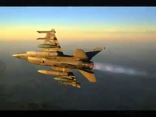 F16 Video Low Level set to music