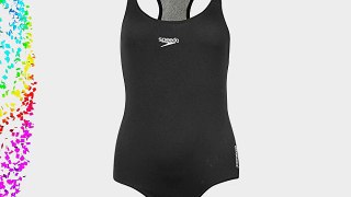 Speedo Medallist Swimsuit Ladies Black 12