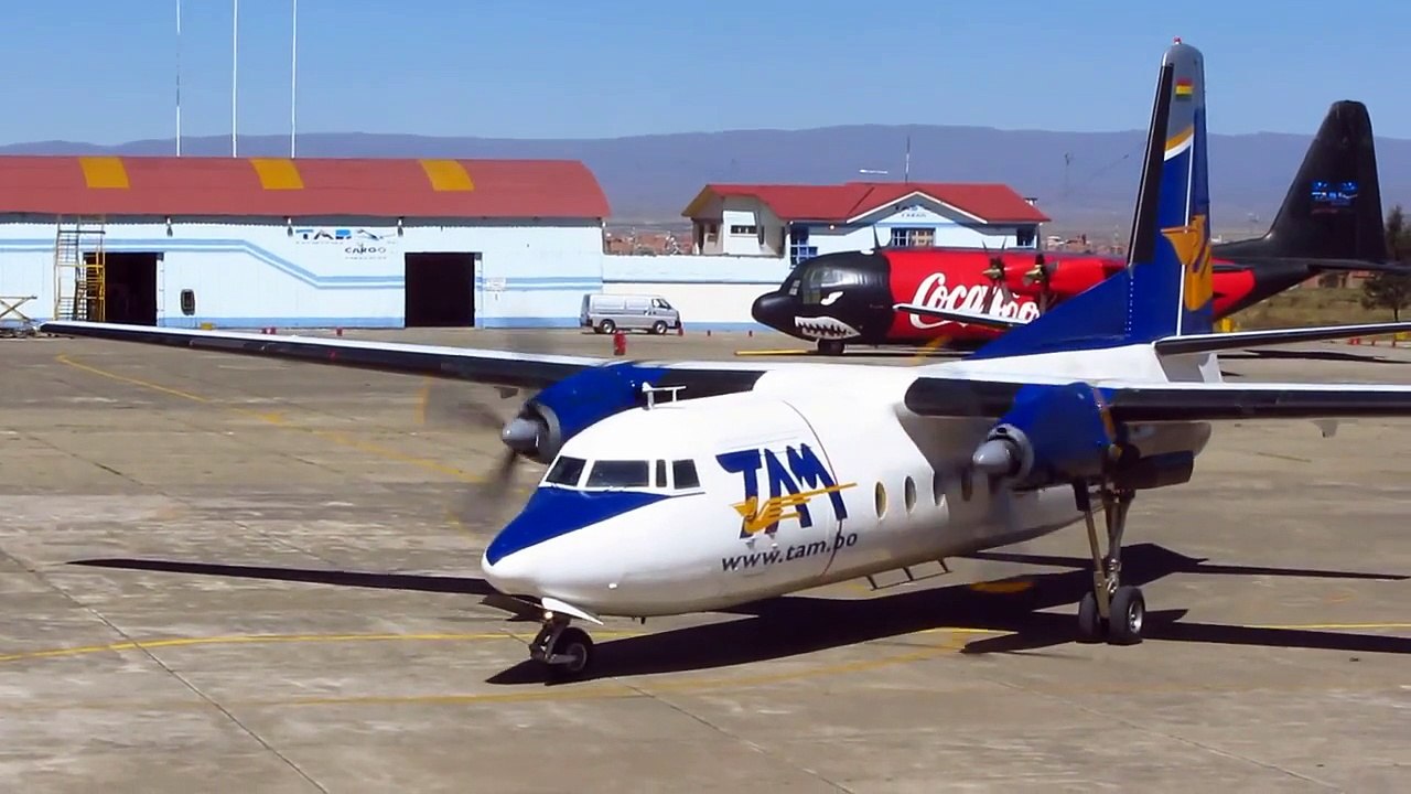 TAM Bolivia F-27-400M  - Flight from La Paz El Alto Internacional (LPB) to Uyuni Joya Andina (UYU)