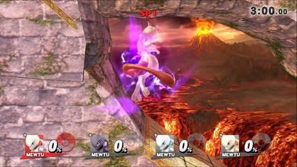 Super Smash Bros. for Wii U - Stage Builder: Mewtwo