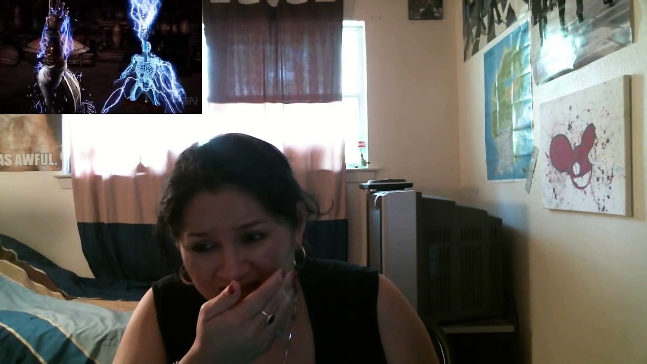 Mom Reacts to (Some) Mortal Kombat X Fatalities and X-Rays