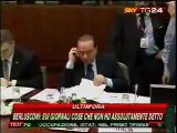 Berlusconi si sfoga al telefono con Ghedini : 