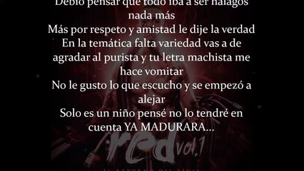 Santaflow Las cartas sobre la Mesa con Letra