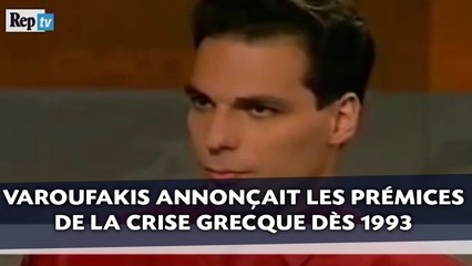 Varoufakis annonçait les prémices de la crise grecque dès 1993