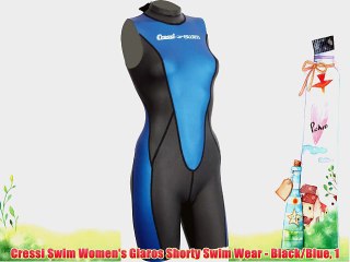 Cressi Swim Women's Glaros Shorty Swim Wear - Black/Blue 1