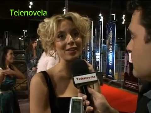 Carla Peterson en los premios Martin Fierro 2007