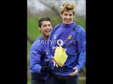 Cristiano Ronaldo & Gerard Pique So Close