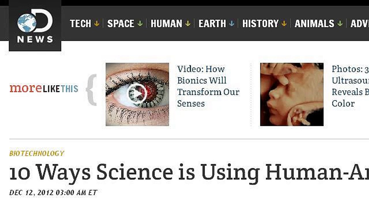 Experiments With Human-Animal Hybrids