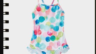 Roxy Girl's One Piece K WBS7 Polka Dot Swimsuit Multicoloured (Sea Spray) 3 Years
