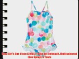 Roxy Girl's One Piece K WBS7 Polka Dot Swimsuit Multicoloured (Sea Spray) 3 Years