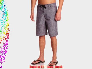 O'Neill Performance Boulevard Hybrid Men's Boardshorts 28 Inch Black All Over Print W/ Black