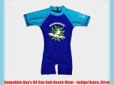 Sonpakkie Boy's UV Sun Suit Beach Wear - Indigo/Azure 92cm