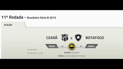 Assistir Ceará x Botafogo ao vivo SÉRIE  07_07_2015