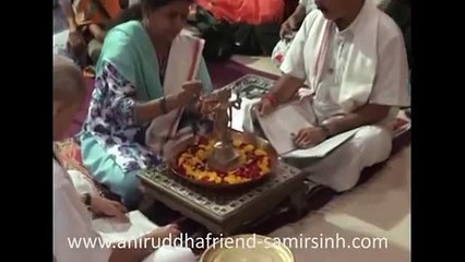 Aniruddha Bapu - Shree Rudrabhishek seva at Shree Aniruddha Gurukeshetram - 21 July 2014