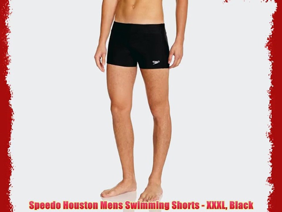 Speedo Houston Mens Swimming Shorts - XXXL Black