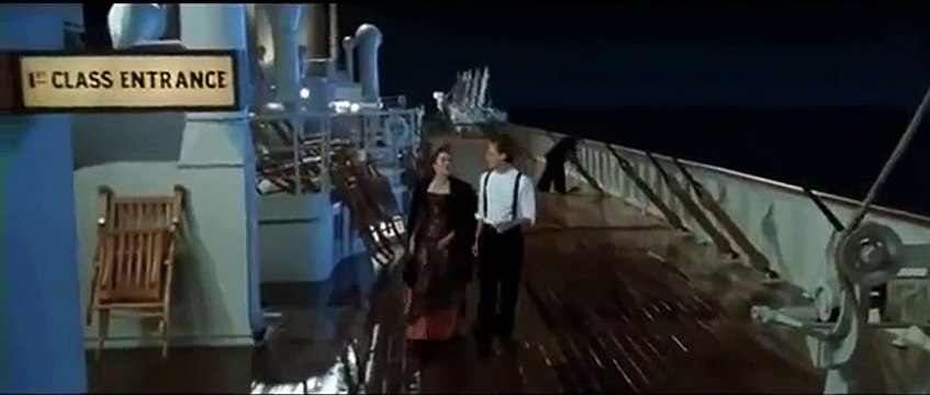Titanic - Deleted Scene - Jack and Rose Sing Come Josephine on Promenade Deck