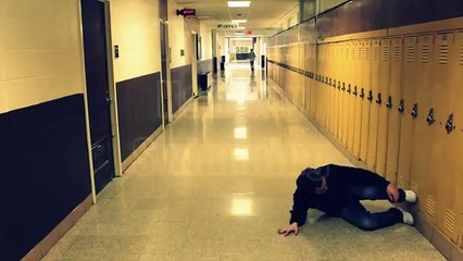 Hallway Swimming Most People (Original)