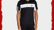 adidas Men's Polo Shirt Tennis Sequentials Galaxy Black Black White Size:L