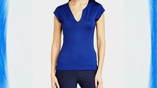 Nike Women's Pure T-Shirt - Deep Royal Blue/Deep Royal Blue Medium