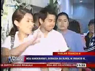 ABS CBN News: Former President Cory  Aquino pays respects to Francis M